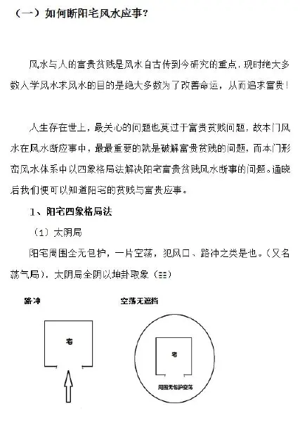 风清扬 陈金成风水《阳宅风水实战密训笔记》PDF电子书 堪舆阳宅 第4张-