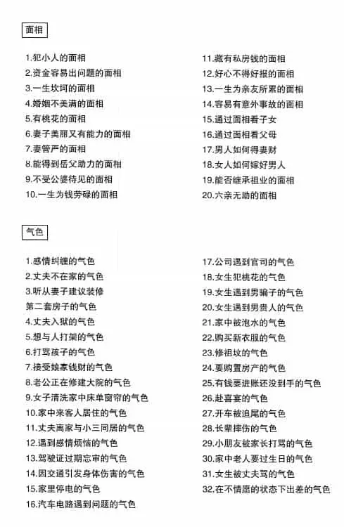 黄道祥国学院《磕头拜师面相真经》面相开口直断绝招 手相面相 第2张-