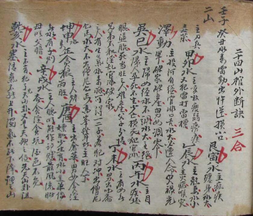 风水古籍《二十四山棺外断诀》