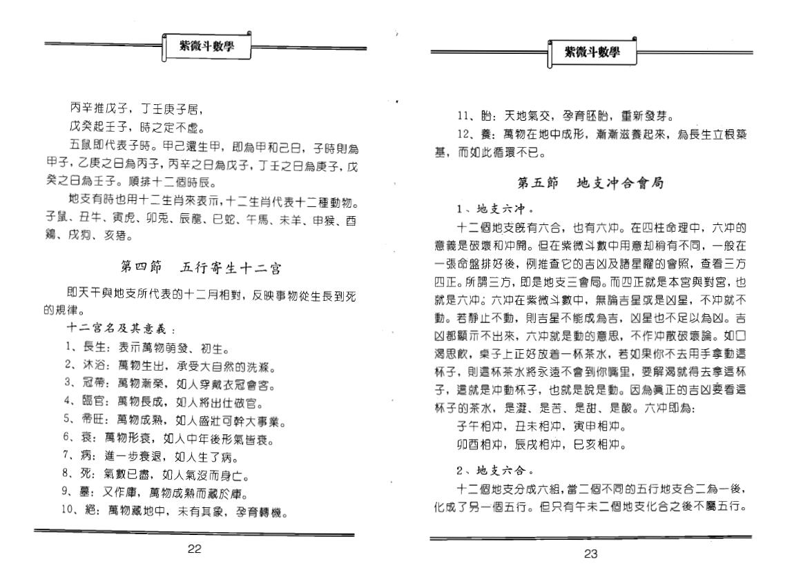 鲁扬才《紫微斗数学》 易学 第6张-