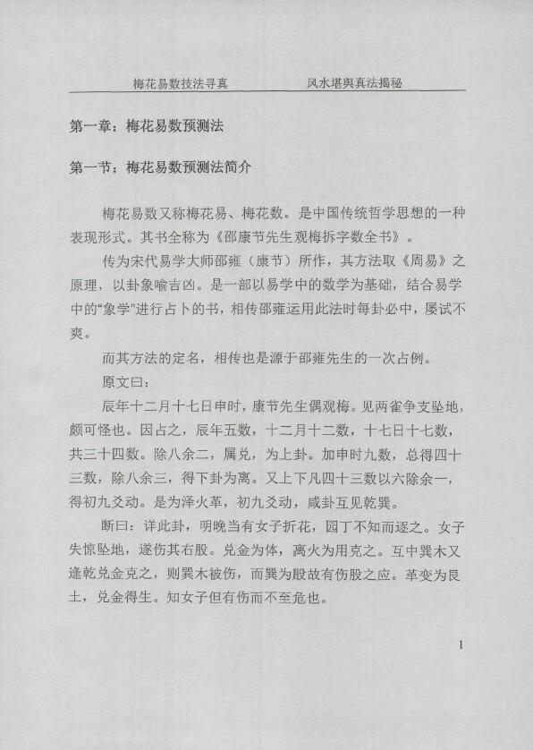 黄石易《梅花寻真》 易学 第3张-