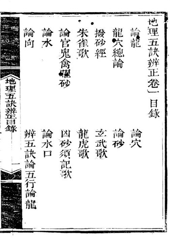 《地理五诀辨正》四卷(清)