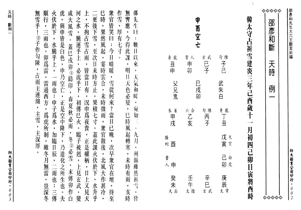 邵彦和 《大六壬断案新编》上中下册全 奇门三式 第4张-