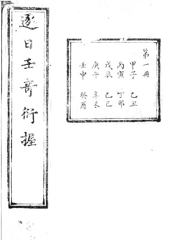 六壬古籍《逐日壬奇衍握》不分卷 清刊朱笔填注本