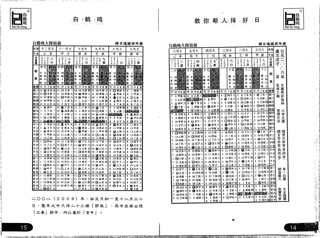 白鹤鸣《教你帮人择好日》 择日天文 第6张-