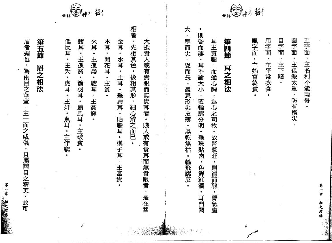 汉管辂《管辂神相密传》 手相面相 第6张-