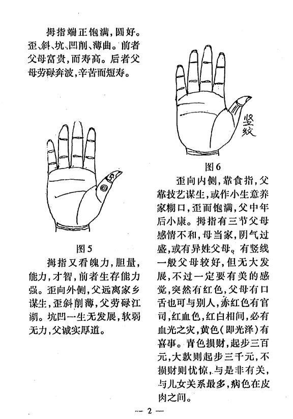 冲天居士李纯文《手相一千二百图》 手相面相 第5张-