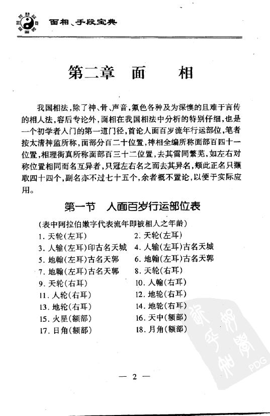 寒宇居士《面相手相宝典》 手相面相 第5张-
