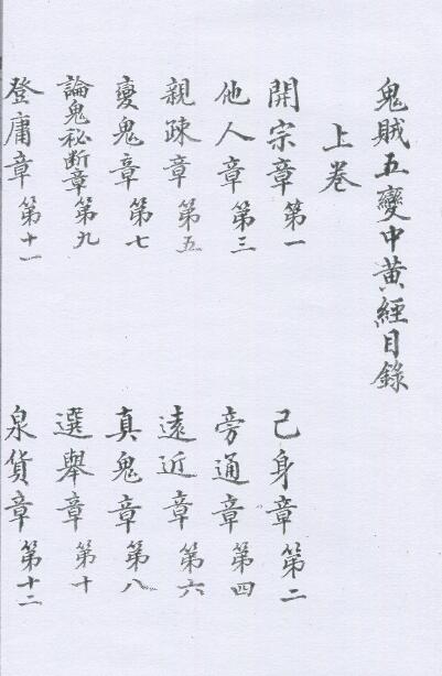 六壬古籍《鬼贼五变中黄经》上海图书馆藏版