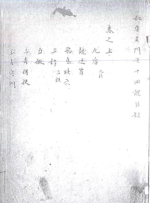 术数古籍《秘集奇门六十四体》