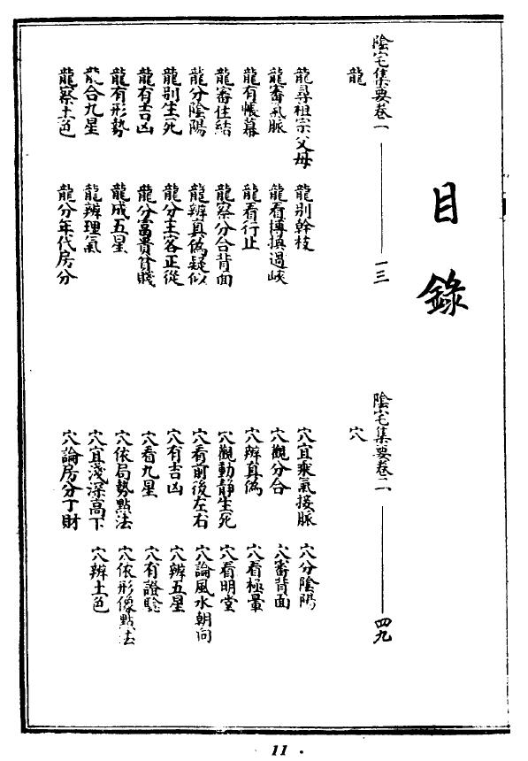 餐霞道人《阴阳二宅全书》