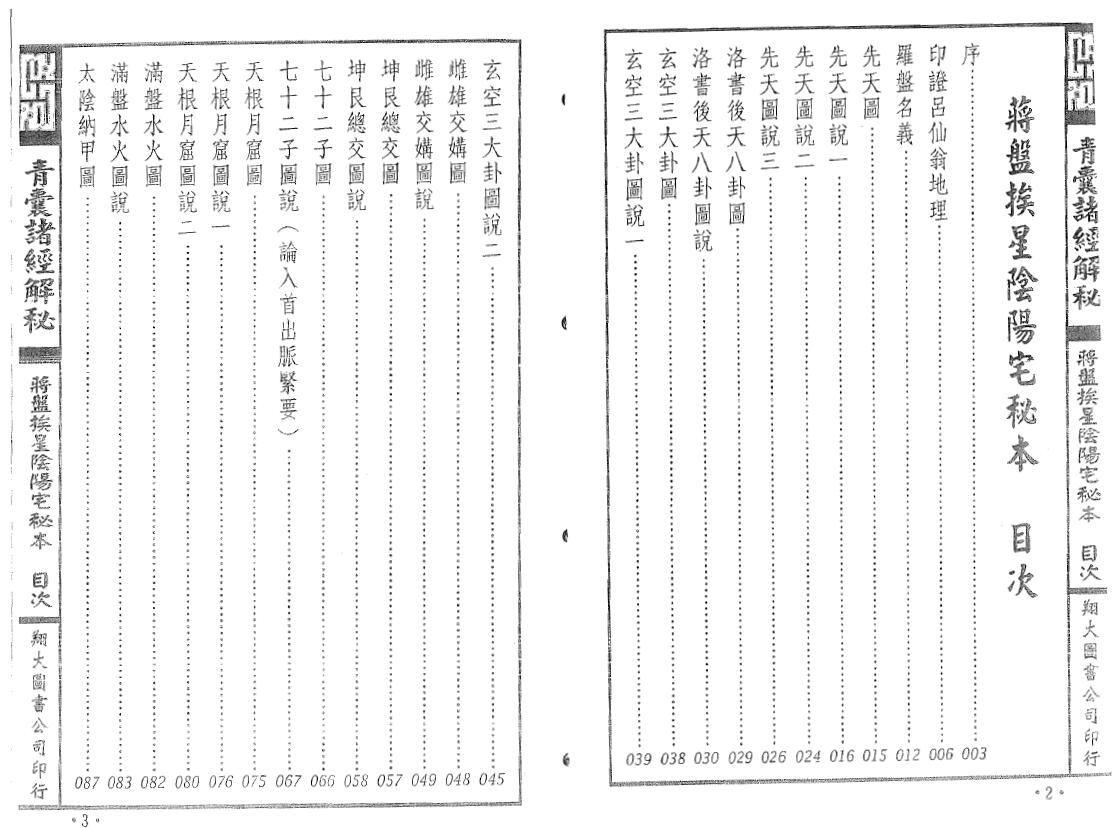 杨筠松《青囊诸经解秘》上中下三册(翔大版) 堪舆阳宅 第3张-