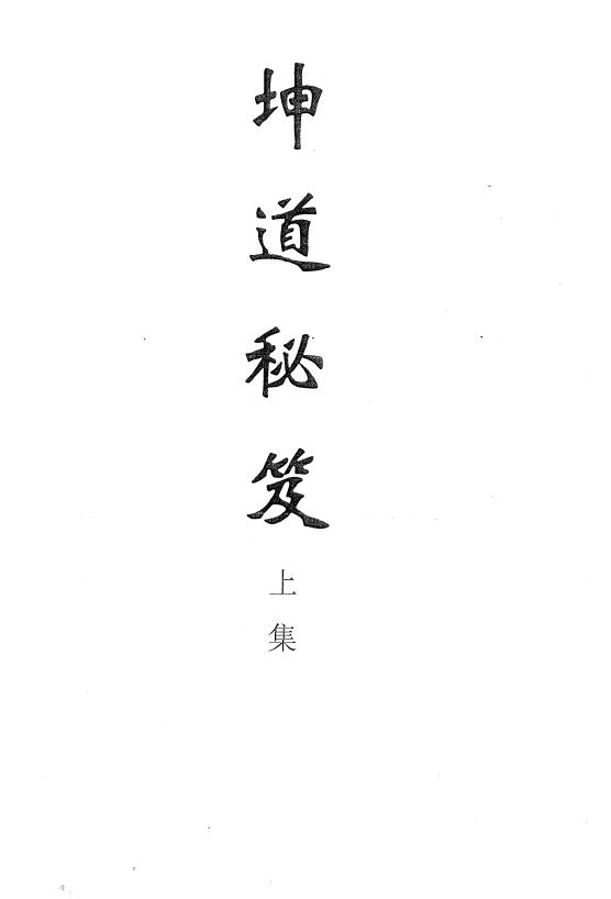 李振东《坤道秘笈》上下册