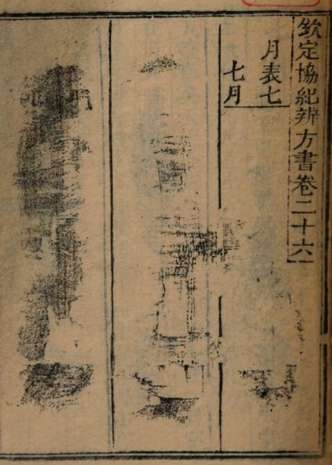 择日古籍《钦定协纪辨方书》26卷36卷