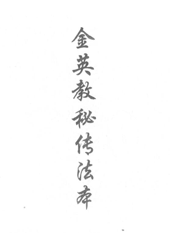 道法符咒《金英教秘传法本》28页