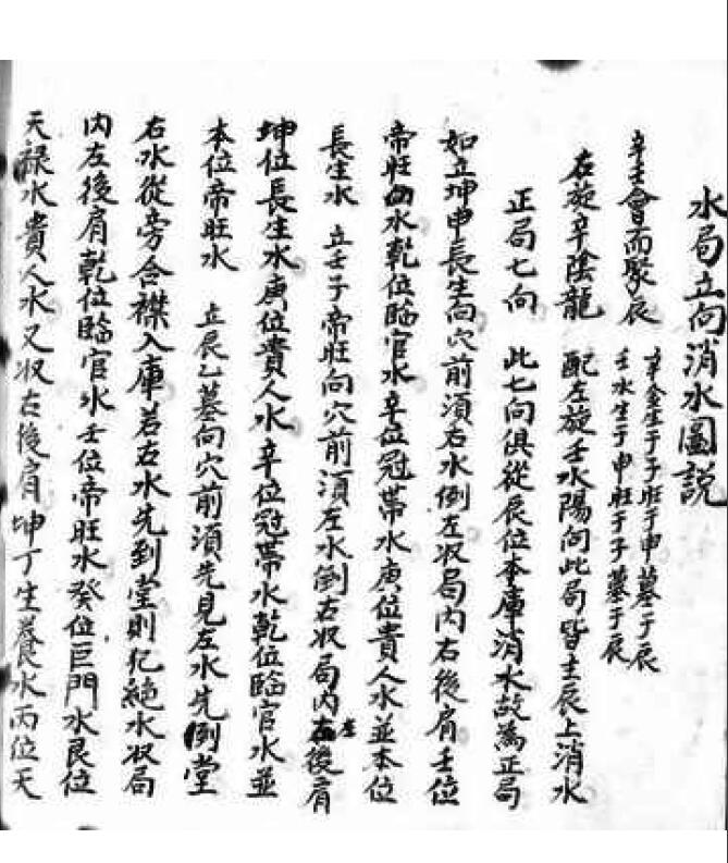 民间风水抄本《地理归要》100页双页版