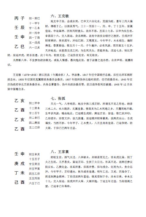 (民国)林庚白《人鉴·命理存验》67例 24页 八字命理 第3张-