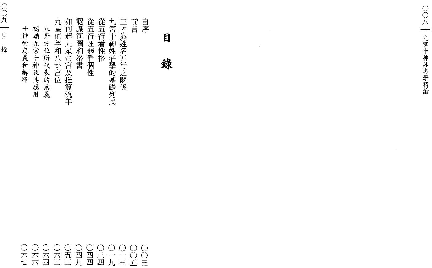 寒龄《九宫十神姓名学精论》166页双页版 姓名测字 第2张-