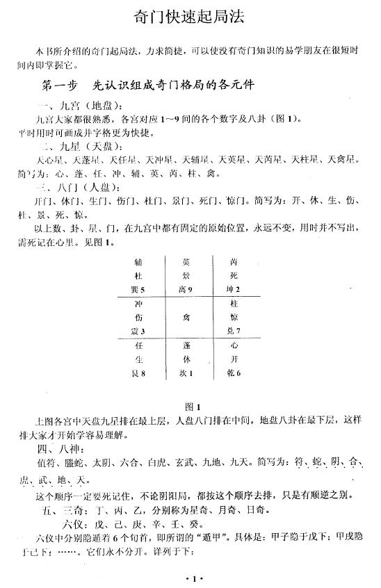 李长泉《奇门断流年具体应事术》48页 奇门三式 第3张-
