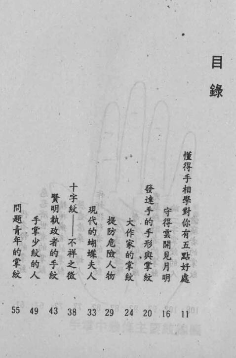 莫溶泮《掌相学》54页双页版