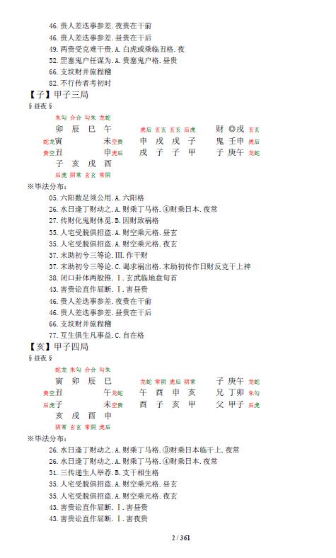 《毕法赋》逐课布局解 361页 奇门三式 第2张-