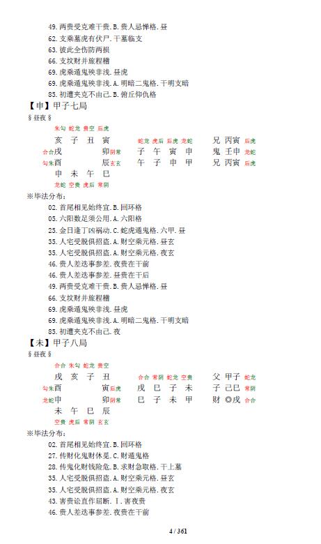 《毕法赋》逐课布局解 361页 奇门三式 第4张-