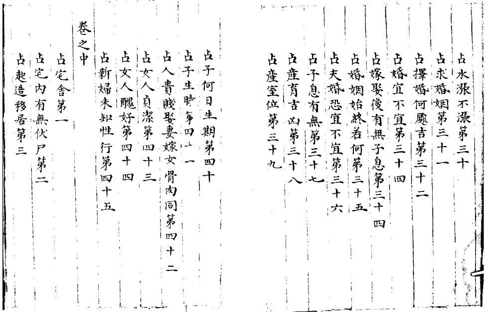 六壬古籍《大六壬翠羽歌》明抄本 黑白双页版 国学古籍 第3张-