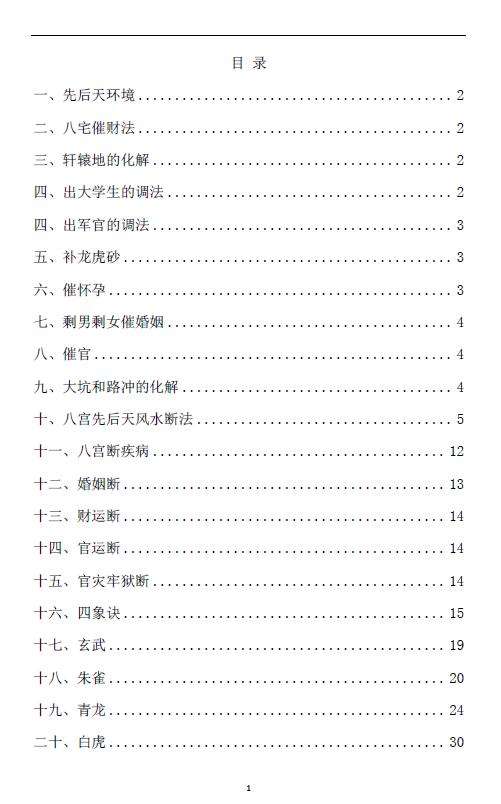张成达《阳宅风水铁口断笔记》71页
