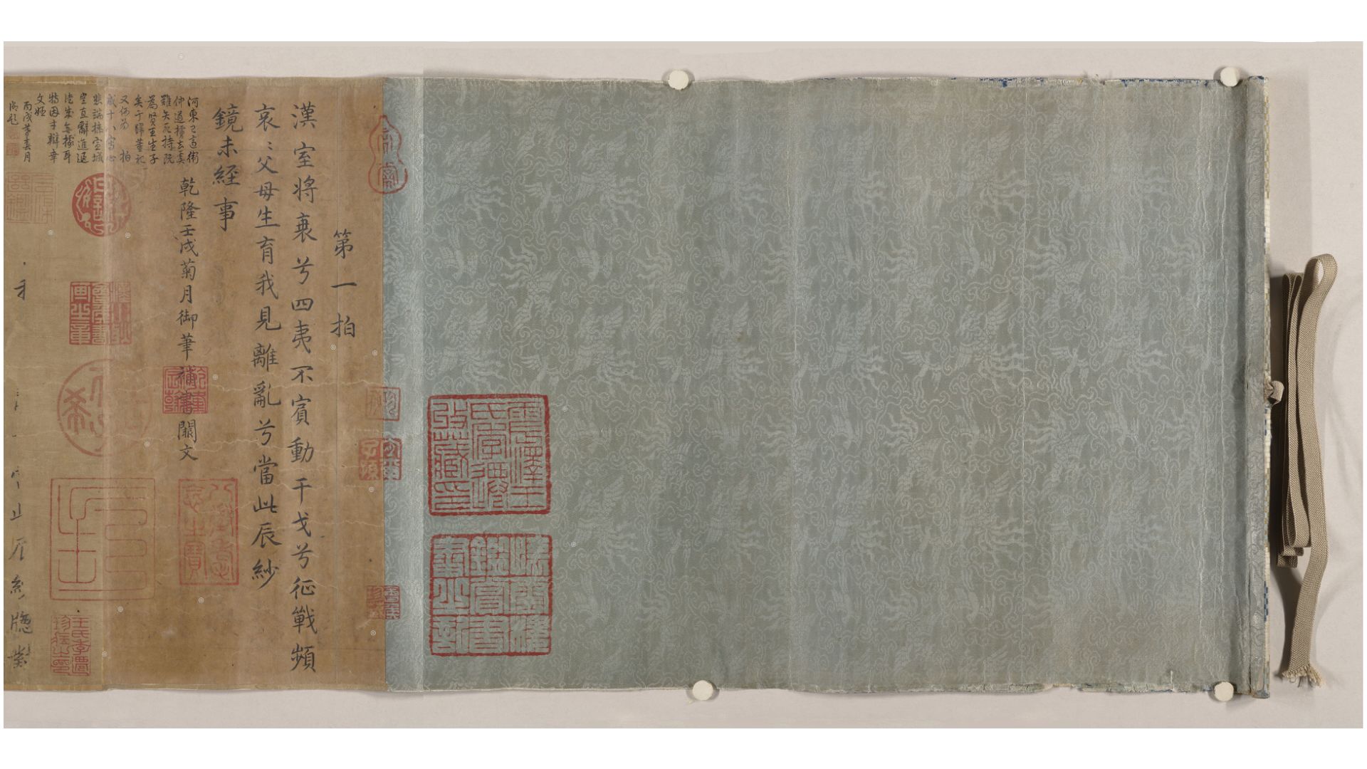 胡笳十八拍文姬归汉图.高清注释.美国大都会艺术博物馆藏.明摹宋本