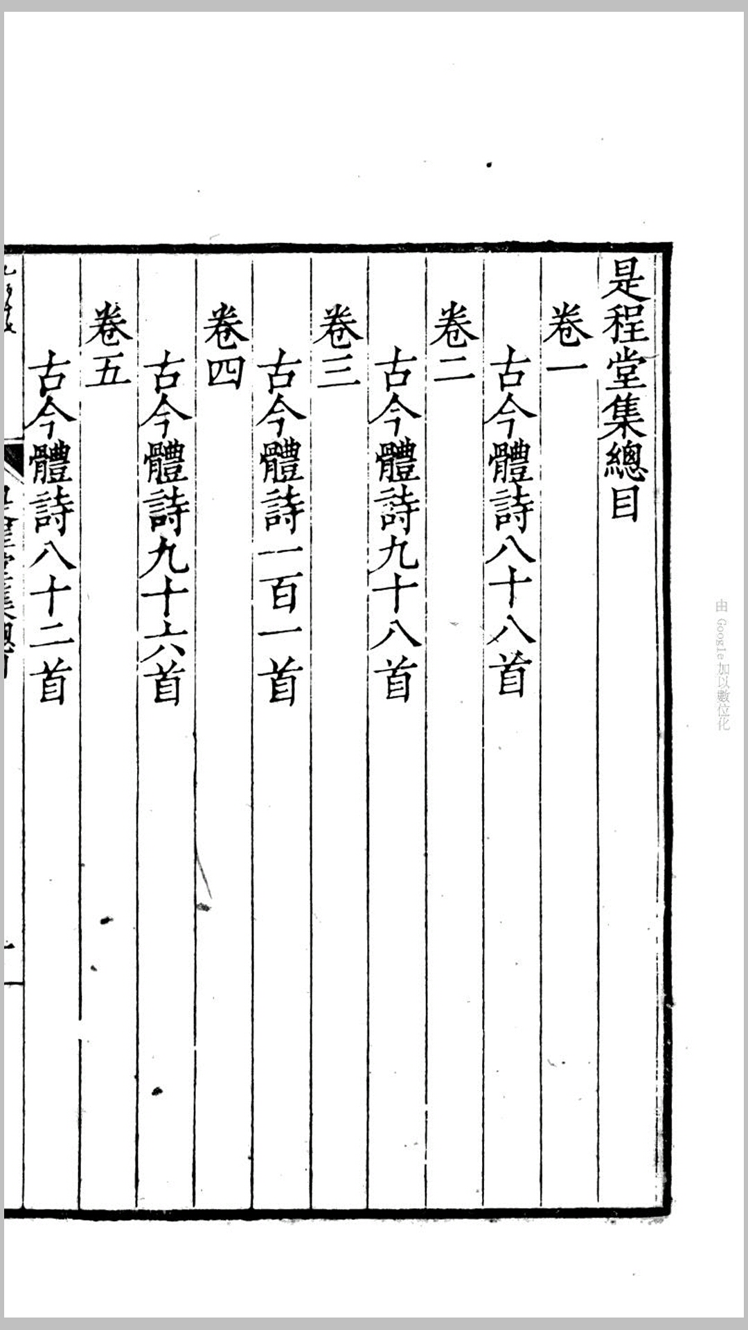 是程