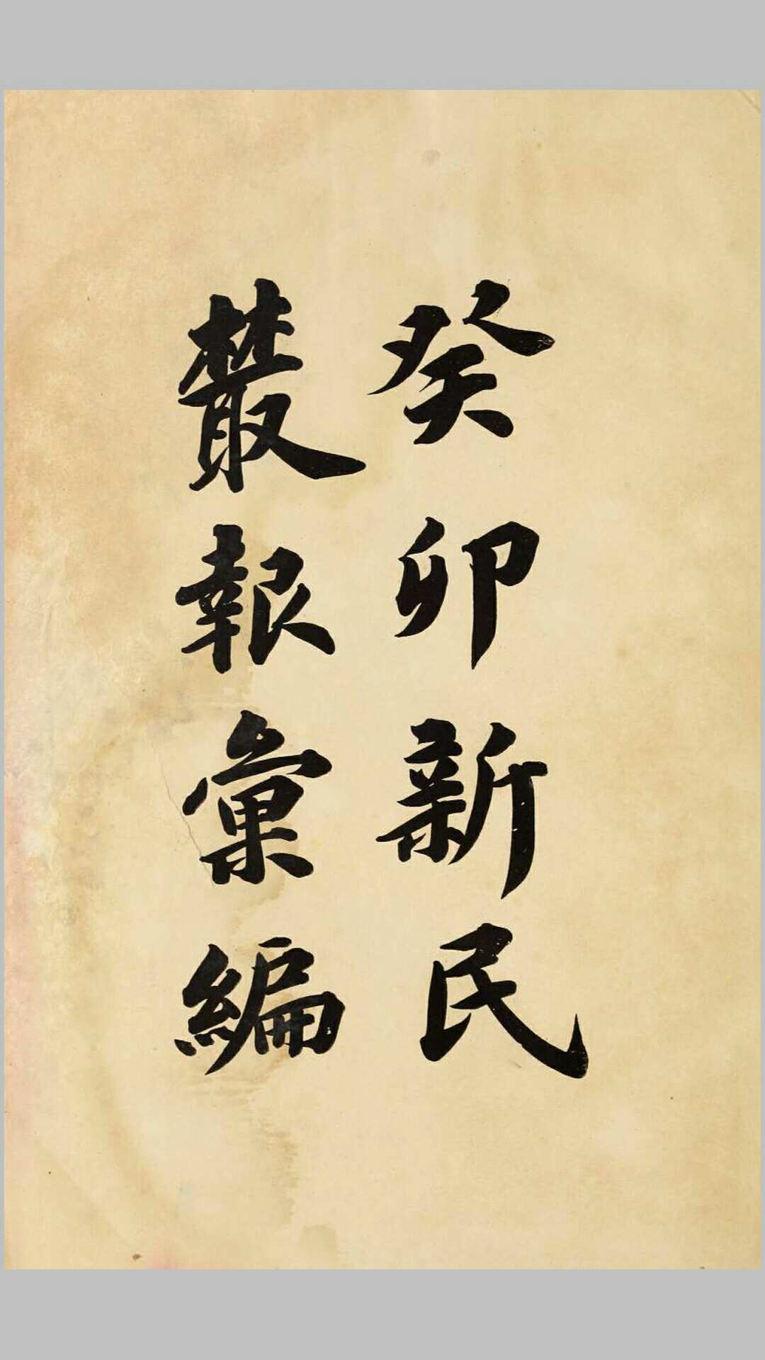 癸卯新民丛报汇编.日.下河边半五郎汇编.日本明治37年日本东京帝国印刷株式会社排印精装本