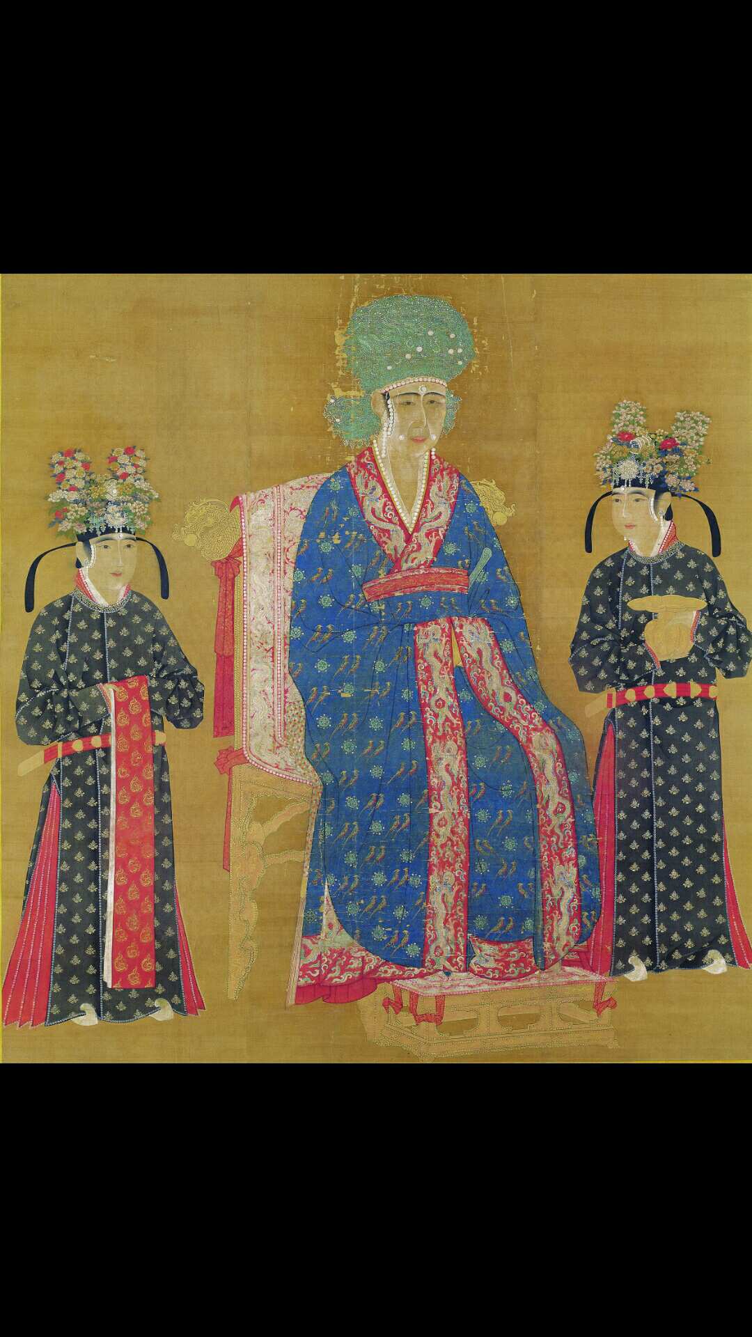 宋仁宗后坐像