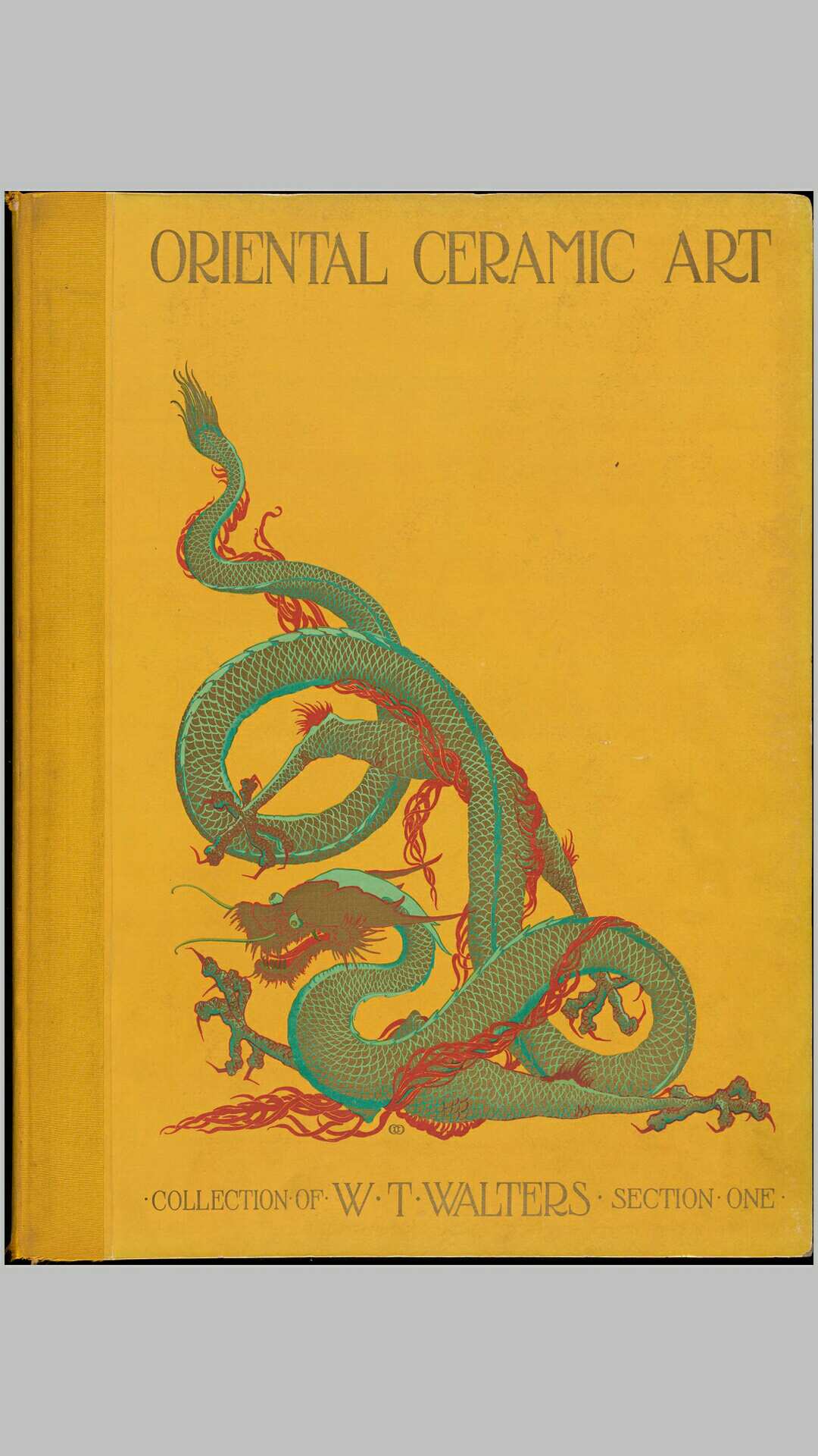 东方陶瓷艺术.Oriental ceramic art.illustrated by examples from the collection of W.T.Walters.十册.BY Stephen W.Bushell.卜士礼.注解.NO.14.英文.1897年出版
