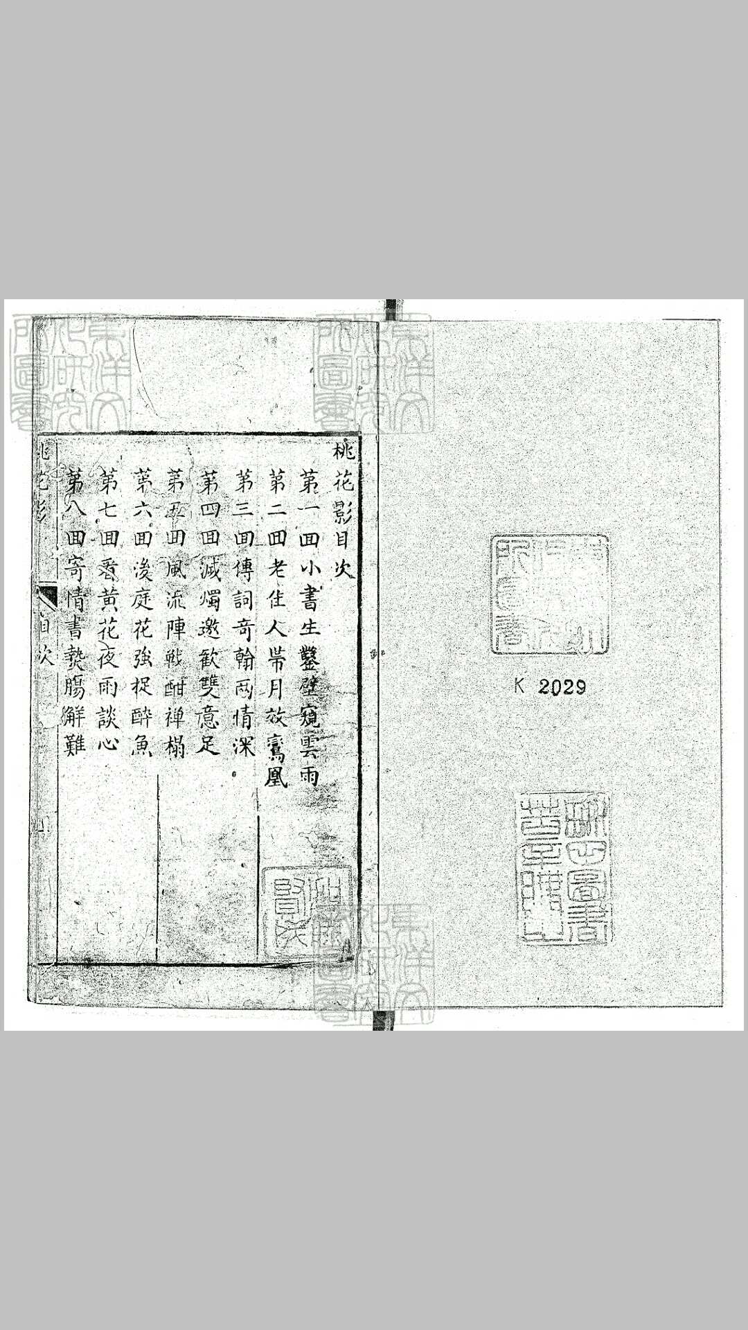 新镌批评绣像桃花影快史十二回　清刊本