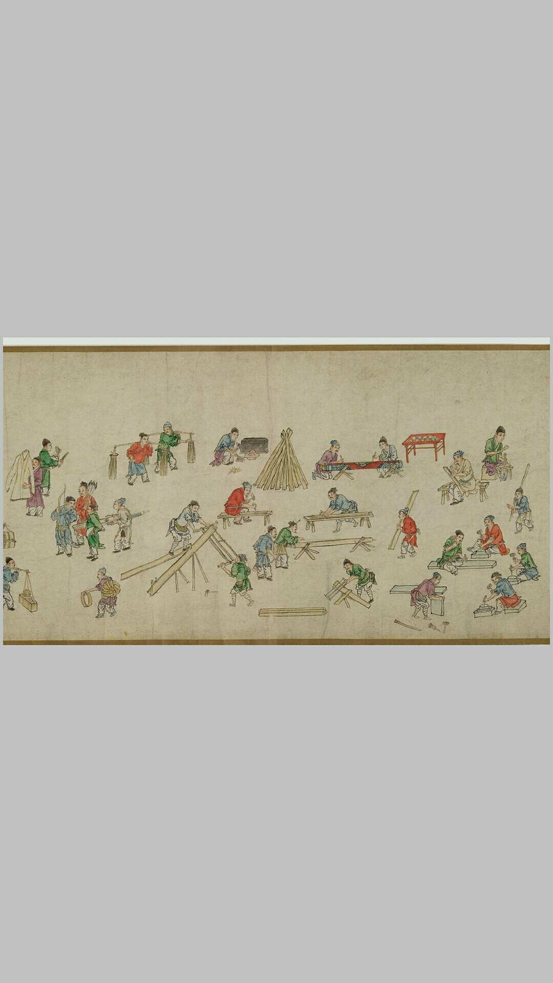 太平风会图.传.元代.朱玉绘.62069X1600像素.芝加哥艺术博物馆藏