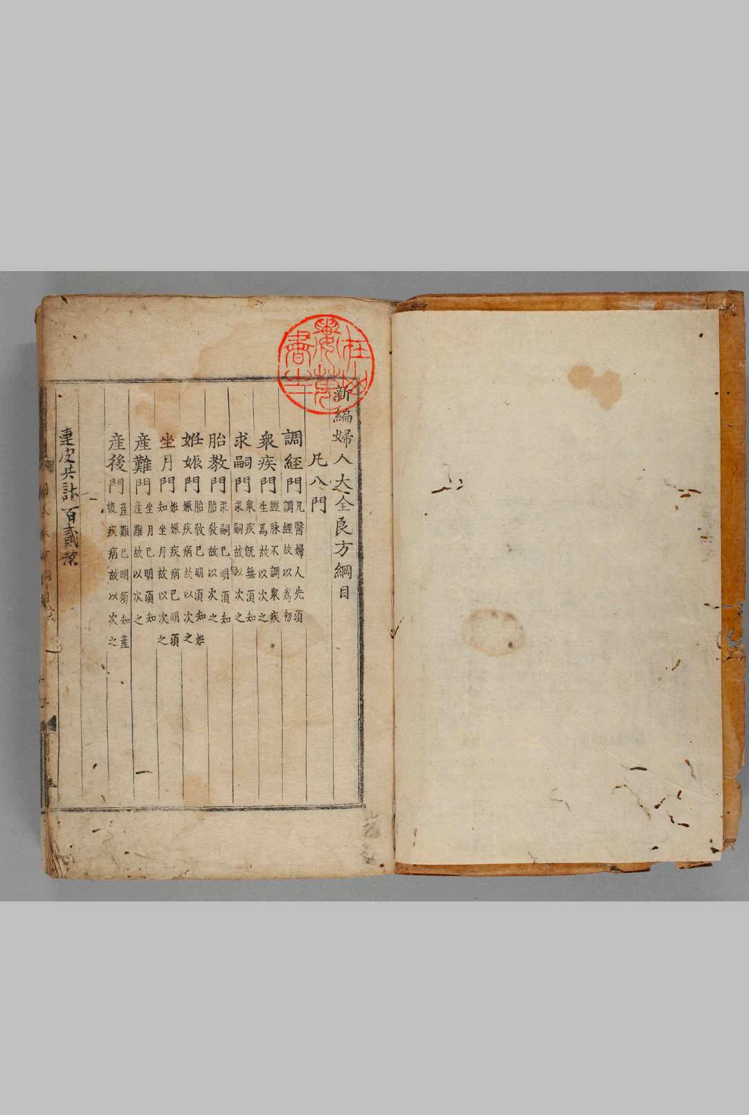 新编妇人大全良方 24卷