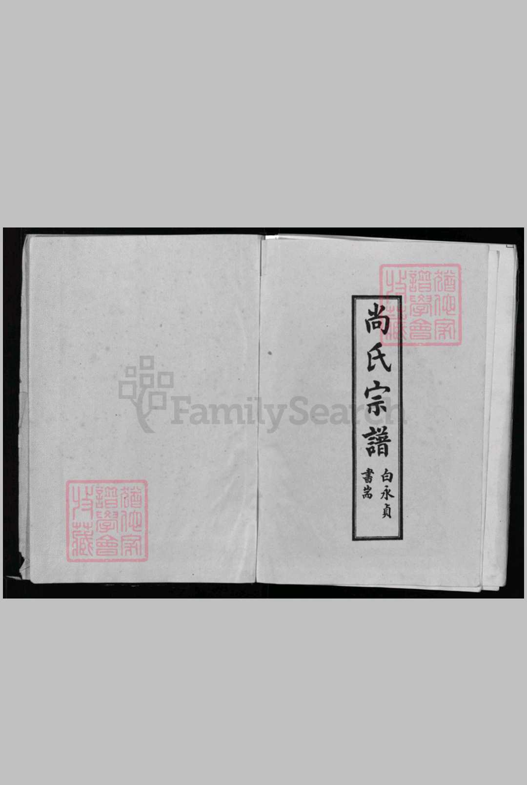 第六次续修尚氏宗谱 [不分卷]