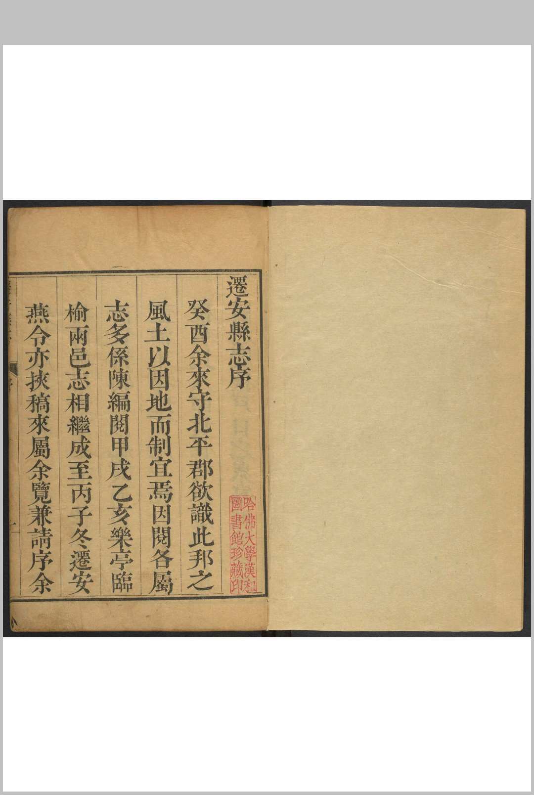 迁安县志(河北)  三十卷 燕臣仁纂修.清乾隆22年 [1757] 修, 同年刊本