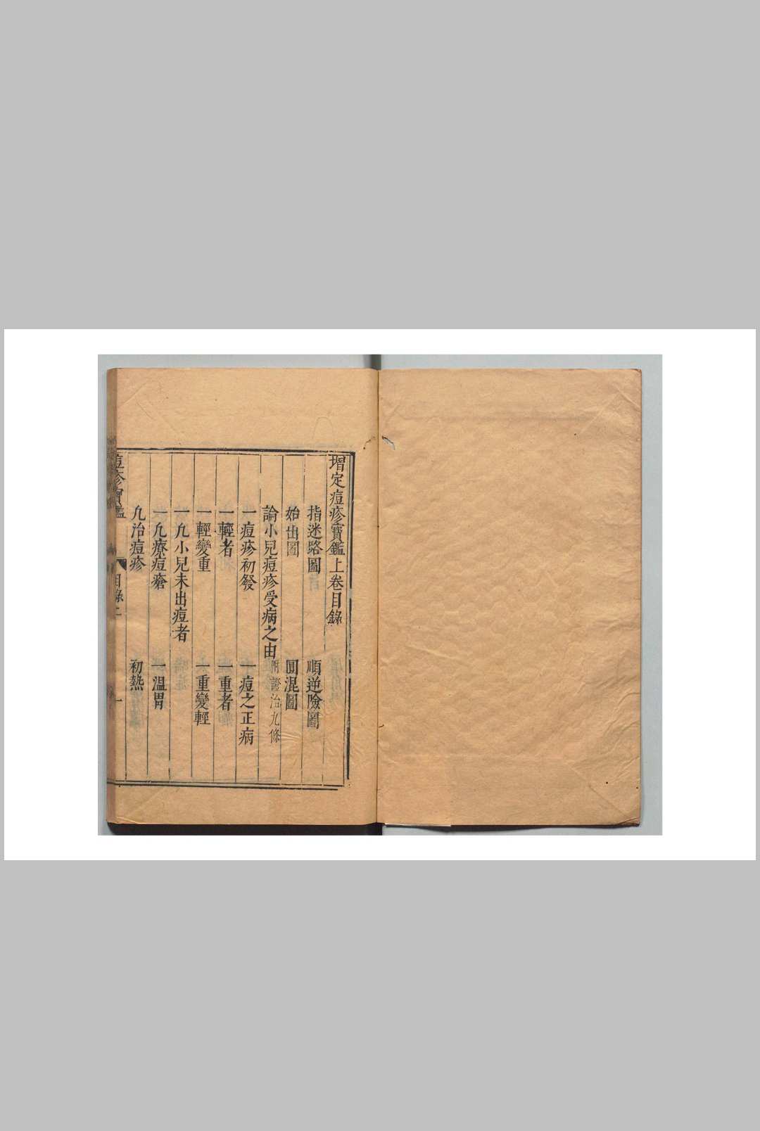 增定痘疹宝鉴 吴勉学（明）