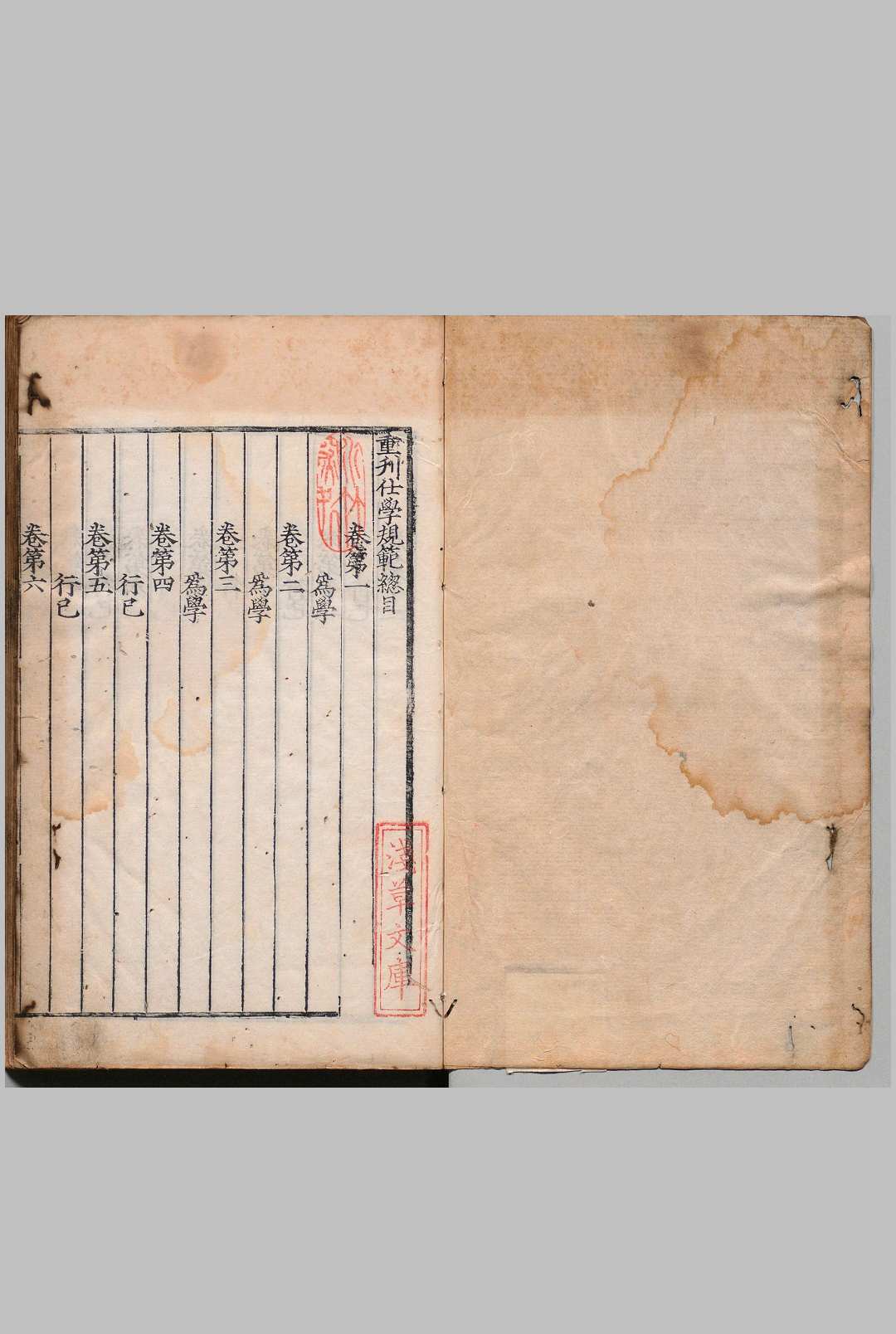 重刊仕学轨范 40卷 张鎡（宋）明嘉靖4年