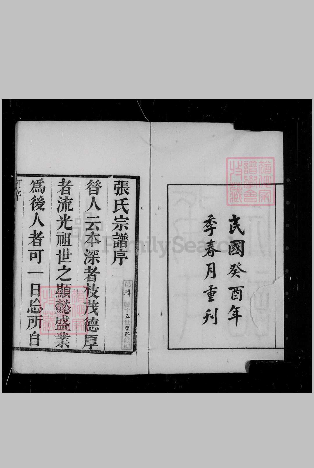 安徽省, 桐城县  张氏宗谱 [35卷]