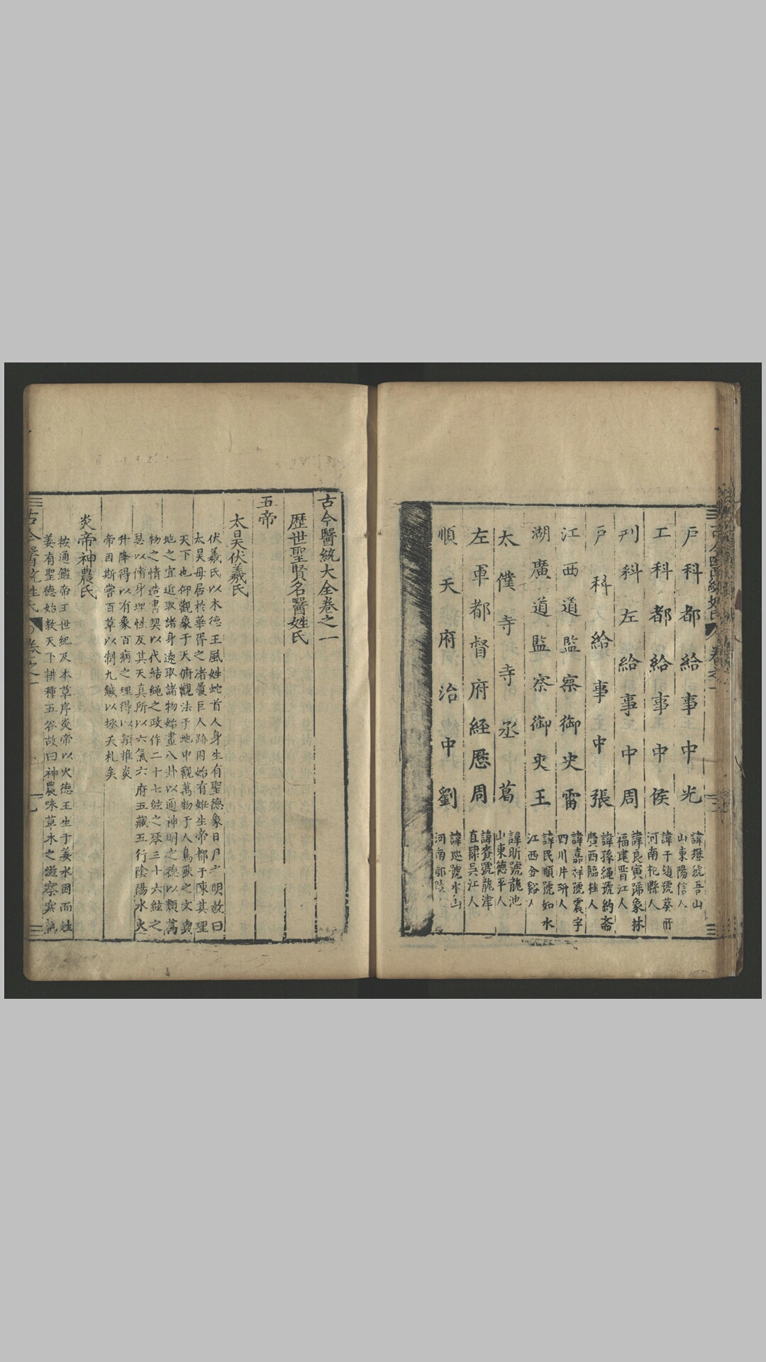 医统