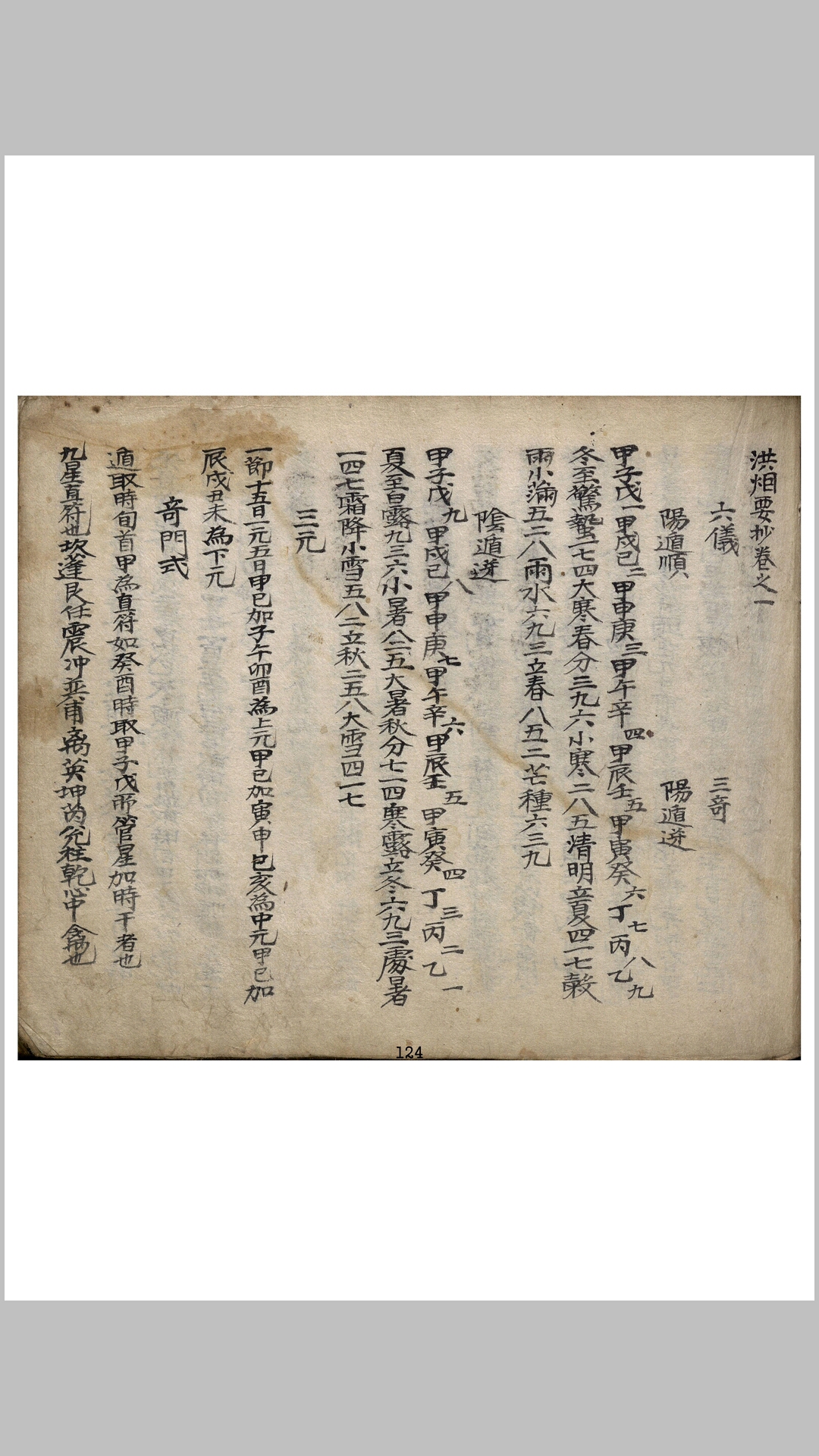 奇