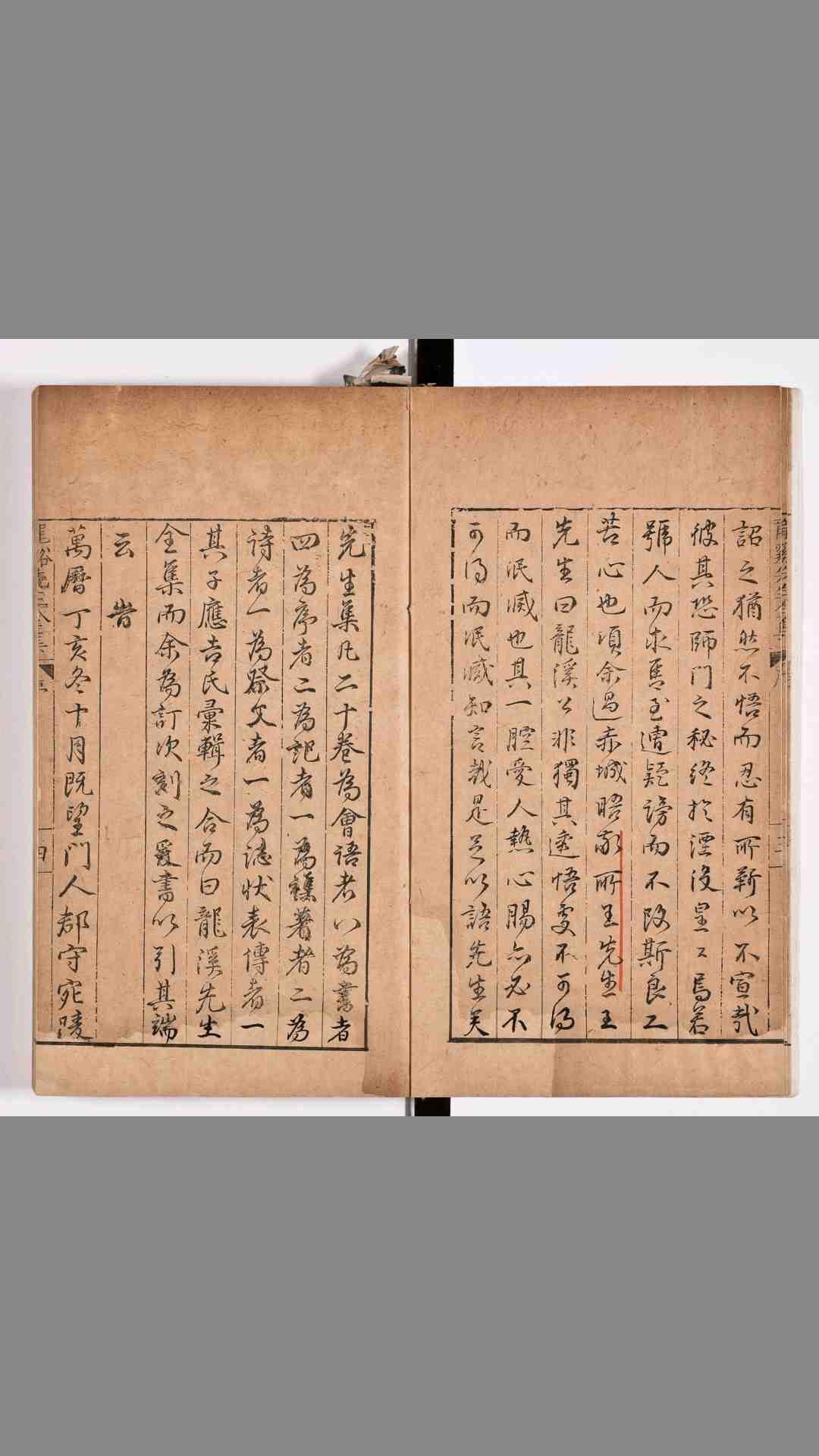 龙溪王先生全集.20卷.明王畿撰.明万历43年张汝霖校刊本.1615年