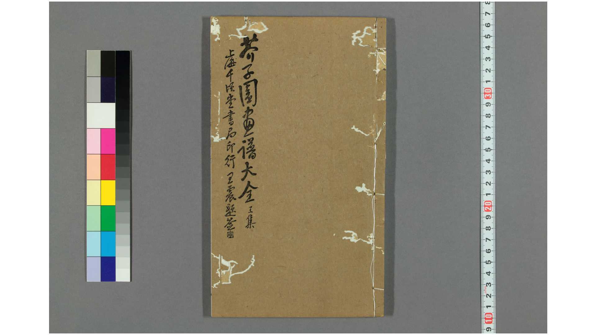 芥子园画谱大全  3集6卷 光绪14年