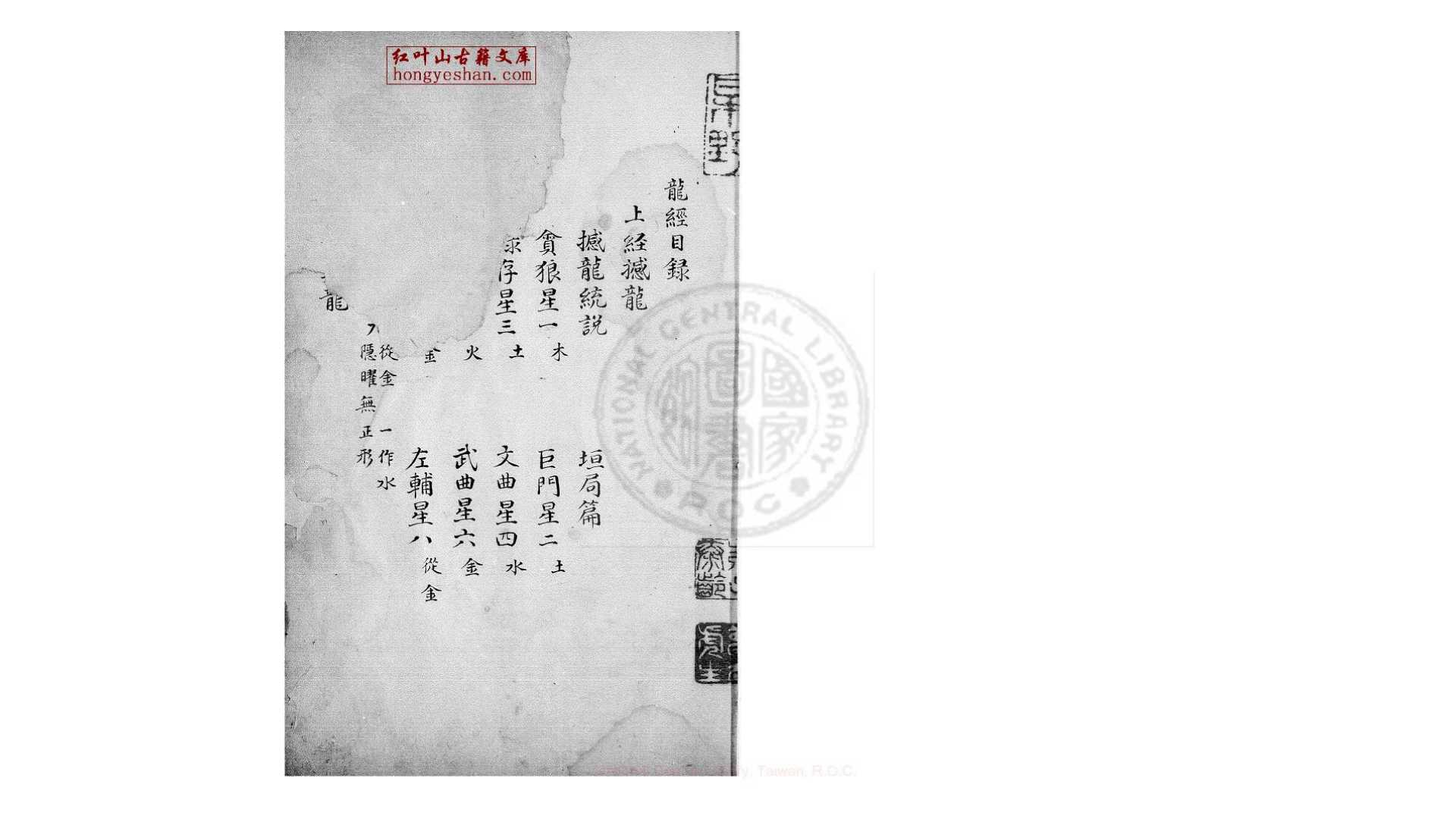 龙经 太华经  至宝经 寸金赋 地理元枢 黄囊经 寻龙记 俯察本源穴情赋  (唐)杨筠松 撰