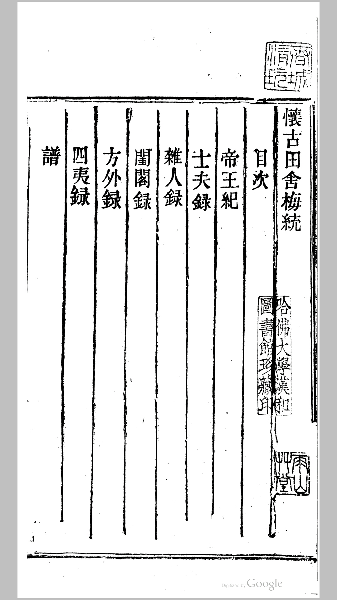 怀古