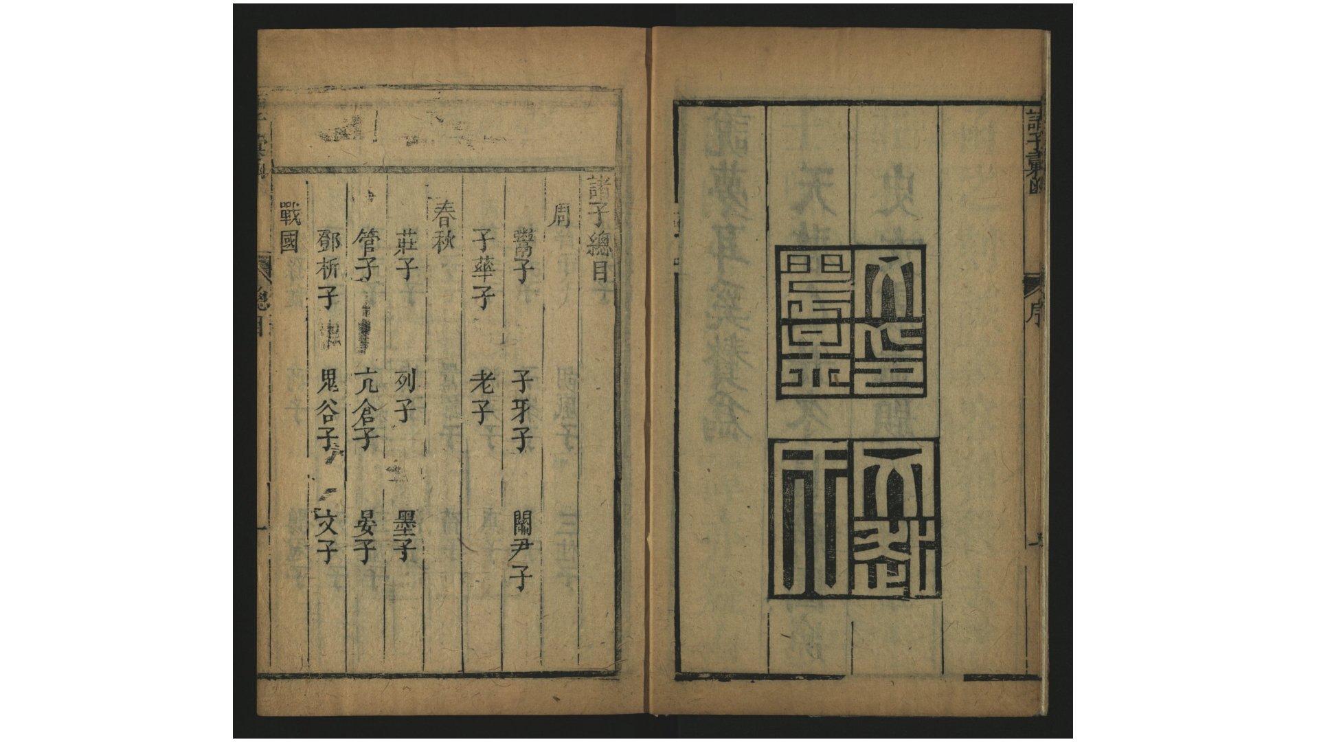 诸子