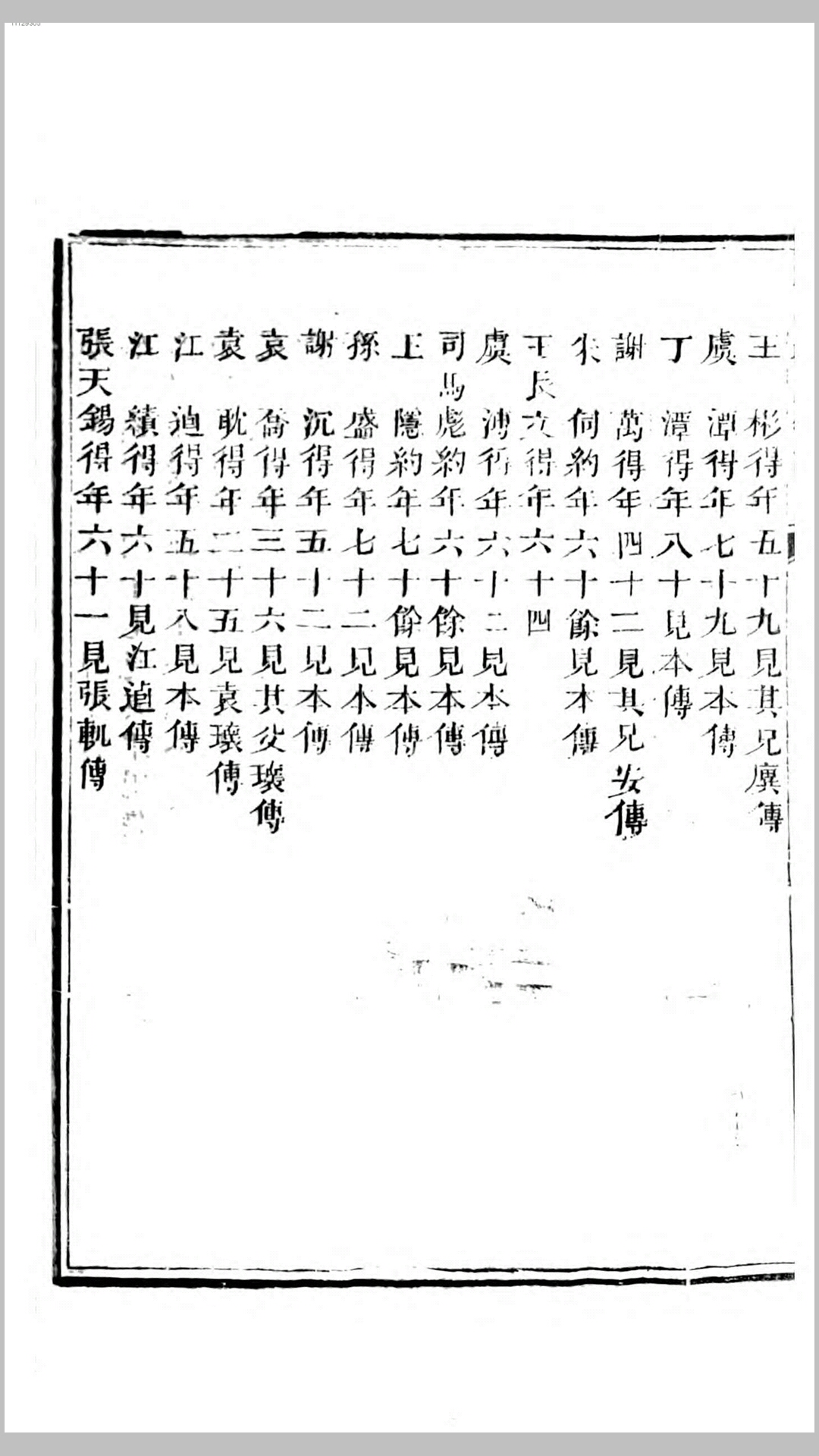 名人年谱