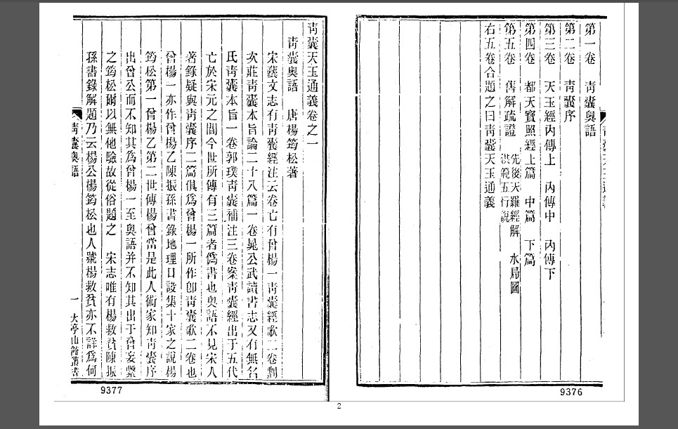 青囊天玉通义